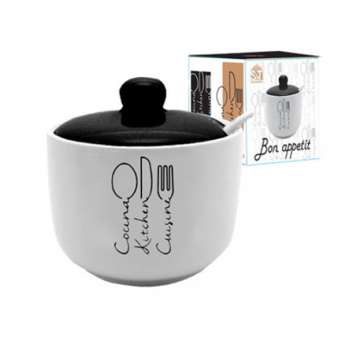 Цукорниця Bon appetit з ложкою 520мл 700-03-17 S&T Житомир - изображение 3