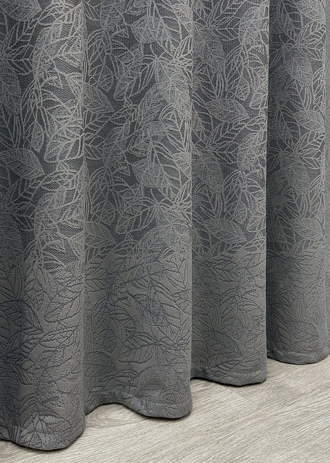Тюль VR-Textil 1642т Greta Жаккард Графитовый 300х270 см (42-0604) Киев - изображение 7