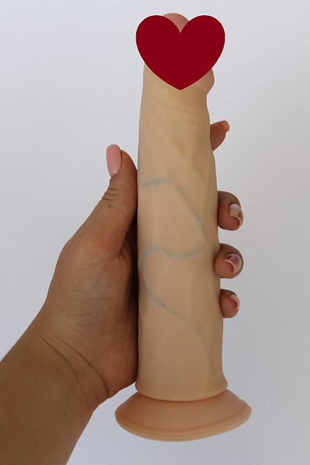 Фалоімітатор EGZO Ciberskin D004 (18,5 см х 4 см) Sex Aura Київ - фото 1
