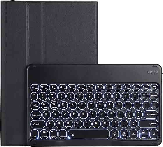 Протиударний чохол-книжка з клавіатурою та підсвічуванням для планшета Samsung Galaxy Tab A 10.1" SM-T580 SM-T585 Дніпро