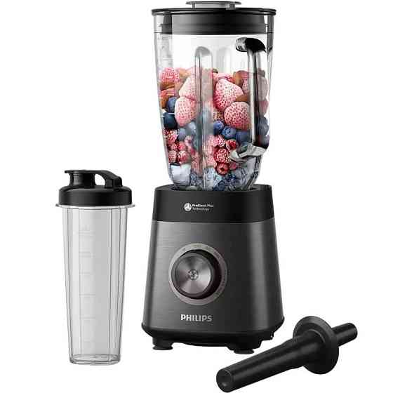 Блендер Philips HR3041/00 ( чорний із сріблястим ) Харків