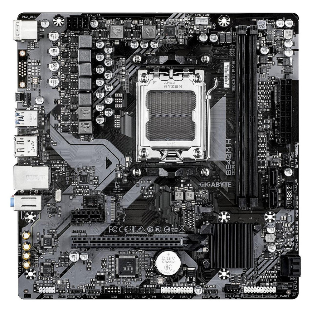 Материнська плата Gigabyte B840M H Socket AM5 ( 29037 ) Харків - фото 2