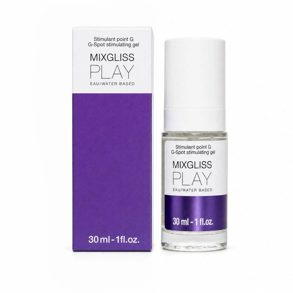 Cтимулирующая смазка MixGliss PLAY G-Spot Stimulant (30 мл), эффект 2в1 тепло-холод Sex Aura Киев - изображение 1