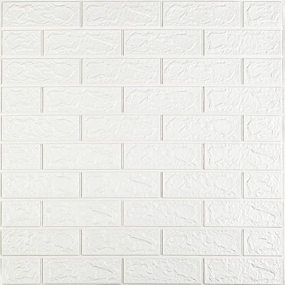 Біла 3D стінова панель Київ - фото 1