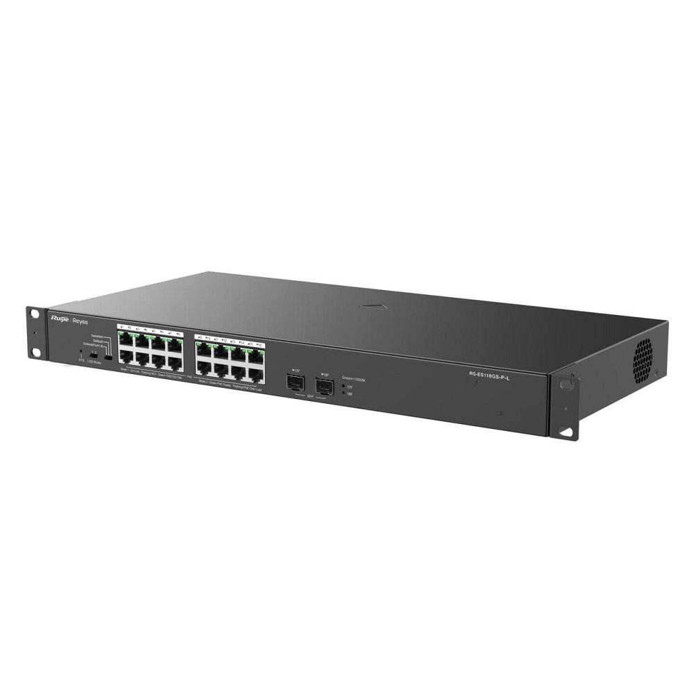 Комутатор Ruijie Reyee RG-ES118GS-P-L ( 3780 г ) Харків - фото 3