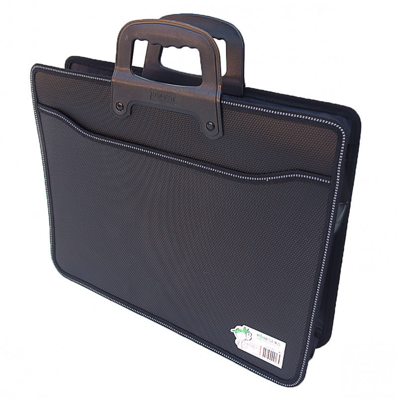 Папка-портфель "J. Otten" 2198 з ручками на блискавці "Elegant" 3від HB421, А3 46х43х10см 2200, шт Київ - фото 1