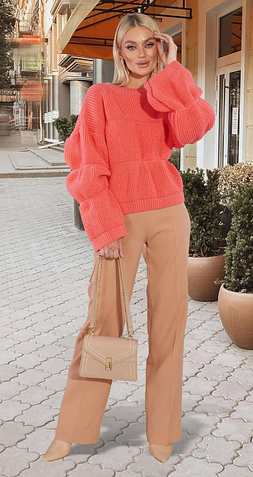 Модный яркий свитер (42-48) Киев - изображение 7