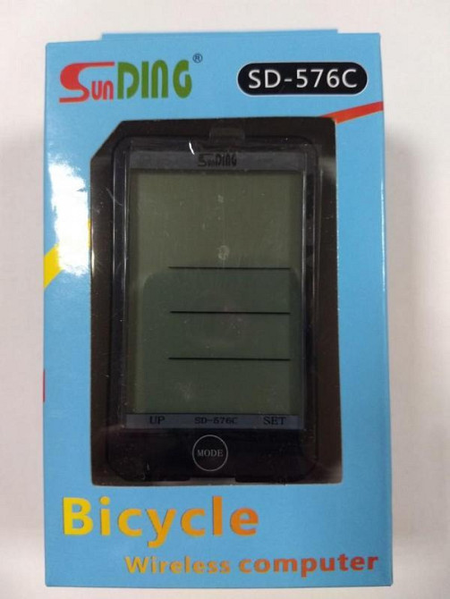 Бездротовий велокомп'ютер SunDing SD-576C waterproof + 27 функцій + підсвічування 2.5 дюйм Київ - фото 2