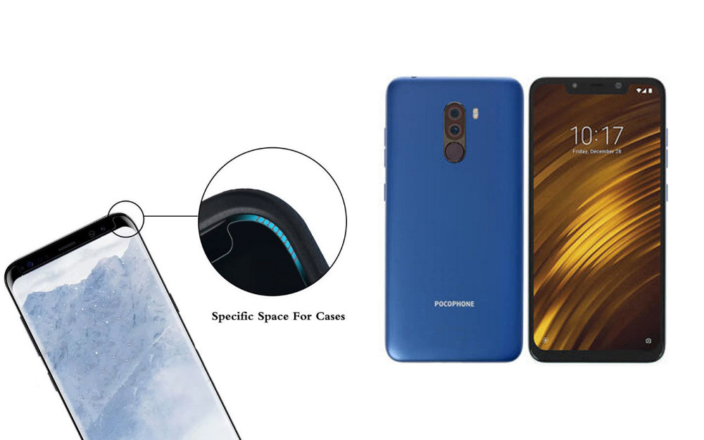 Защитное стекло HyperGlass Pro для Xiaomi Pocophone F1 – максимальная чувствительность и защита Киев - изображение 3