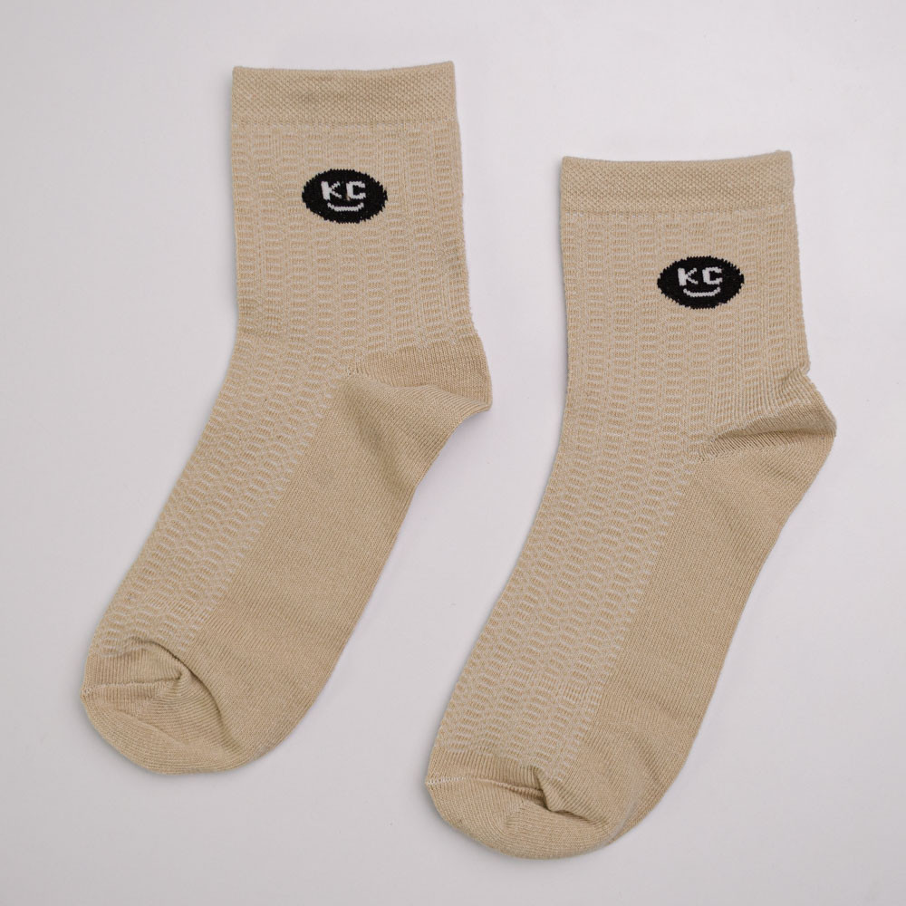 Набір шкарпеток жіночіх бавовняних 10 пар Youstar 098 Середні 37-41 Білий бежевий Суми - фото 3