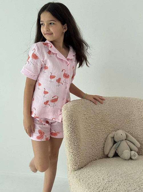 Муслінова піжама дитяча Фламінго 146-152 Харків - фото 1