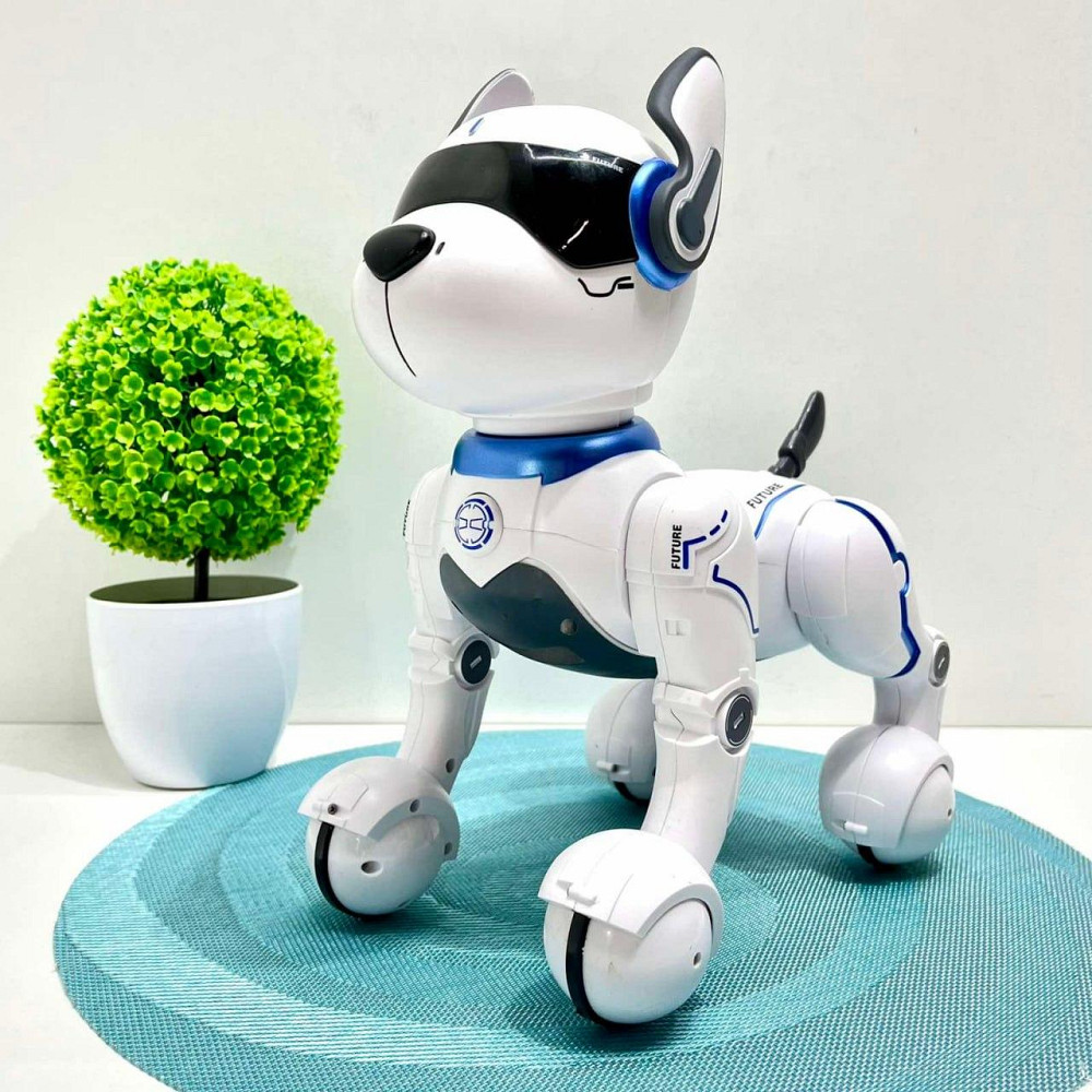 Собачка на радіокеруванні їздить реагує на голос робить трюки Білий (A001) Чернигов - изображение 3