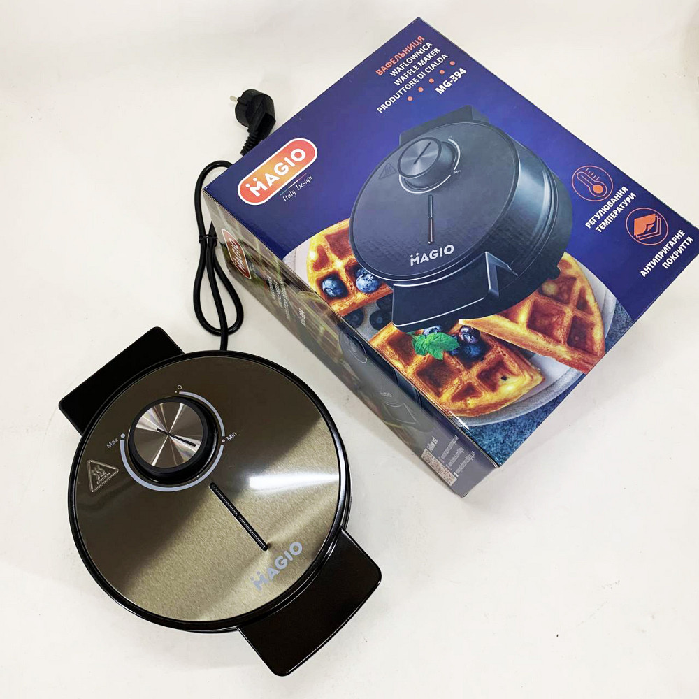 Електровафельниці, Бюджетна вафельниця, Вафельниця для ріжків, Мультипекарні вафельниці JV-34 Львів - фото 5