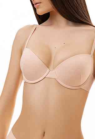 Бюстгальтер Jasmine push-up формована чашка — KITY, колір: бежевий 75C Київ