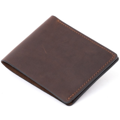 Портмоне Grande Pelle В винтажной коже Коричневое (11310) Винница - изображение 6