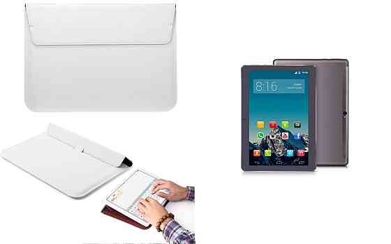 Чохол-конверт VitoCase для Yotopt W109 10.1 IPS Android 7.0, з функцією підставки для планшета Білий Київ