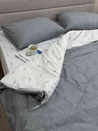 Ecotton Комплект постільної білизни Ecotton двоспальний 180х215 см двосторонній сірий Коломия