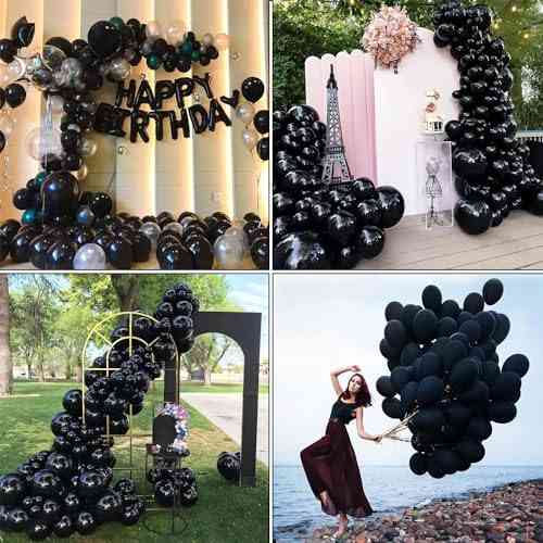 Повітряні кульки JARTTY Чорні 100шт Луцьк