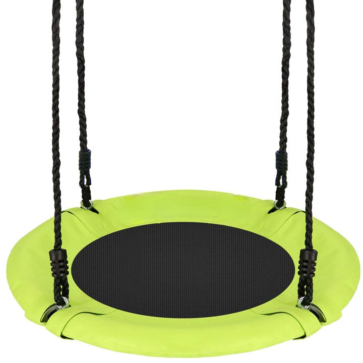 Гойдалка з гніздом лелеки K-Sport NS012, 65 см - зелено-чорна Київ - фото 1