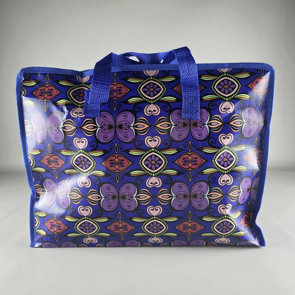 Сумка господарська, поліпропіленова, з кольоровим малюнком No1 Кольорова (38x34x18) (1 шт.) Харків - фото 7