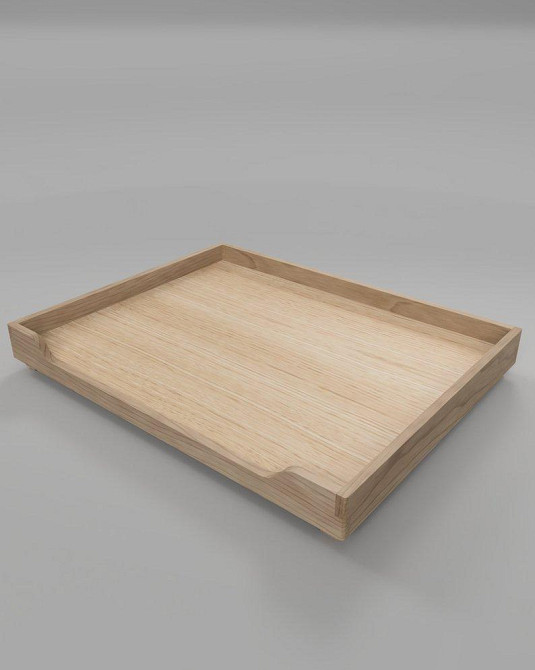 Лежак деревянный для собаки 