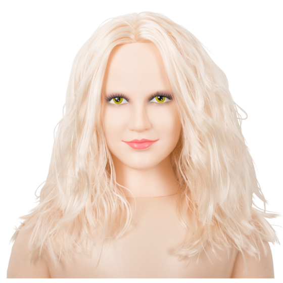 Лялька Hot Lucy з вібрацією 132 см сидячи Sex Aura Київ