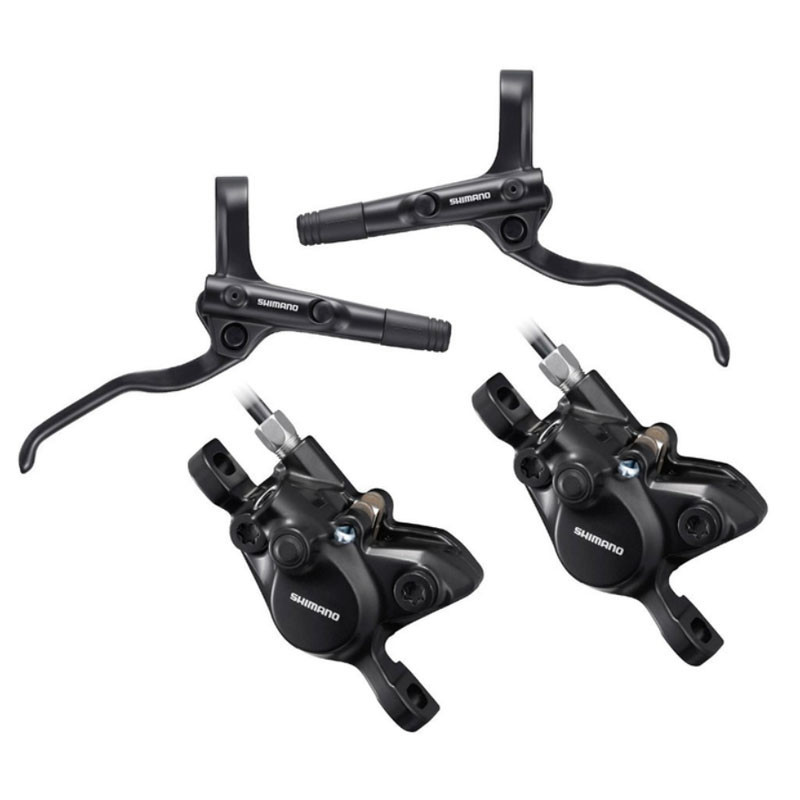 Гидравлические тормоза Shimano BR-MT200 набор задние и передние Бровары - изображение 1