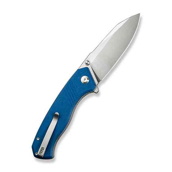 Ніж складаний туристичний Civivi Placoid, (9.3 см) 14C28N / G10 синій Київ