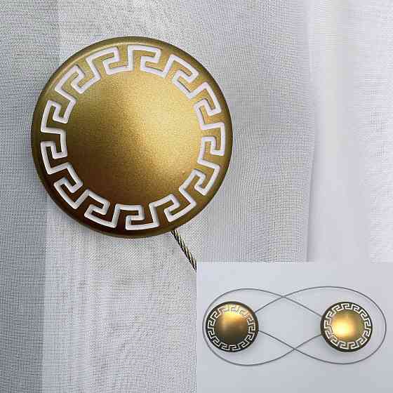 Магниты для штор и гардин Афина 2 шт Темно-золотистый (81-273) Киев
