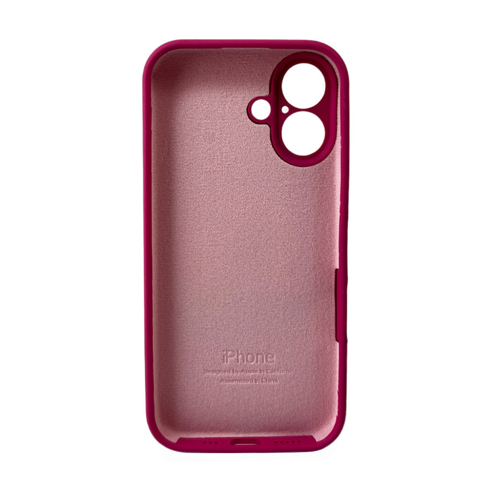 Чохол для смартфона Silicone Full Case AA Camera Protect for Apple iPhone 16 32,Dragon Fruit Київ - фото 3