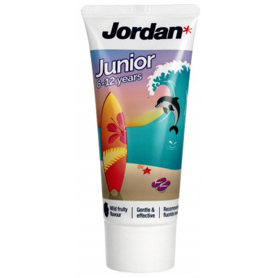 Дитяча зубна паста Jordan Junior 6-12 років 50 мл (1200207) Вінниця - фото 1