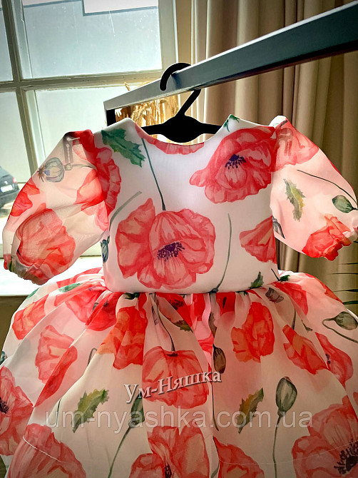 Маки святкова дитяча сукня з маками Кривой Рог - изображение 10