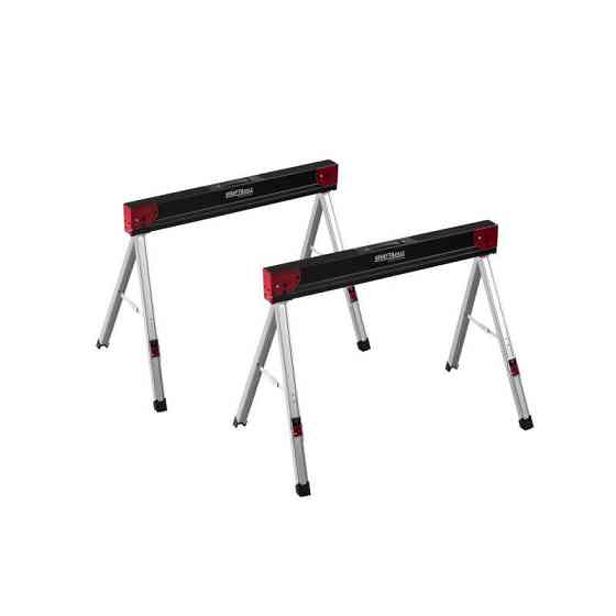 Складаний телескопічний робочий козел 2 шт.   Kraft&Dele KD11875 Київ