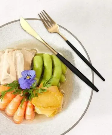 Набор столовых приборов Kitchen Ware 24 шт из нержавеющей стали на 6 персон Коломия