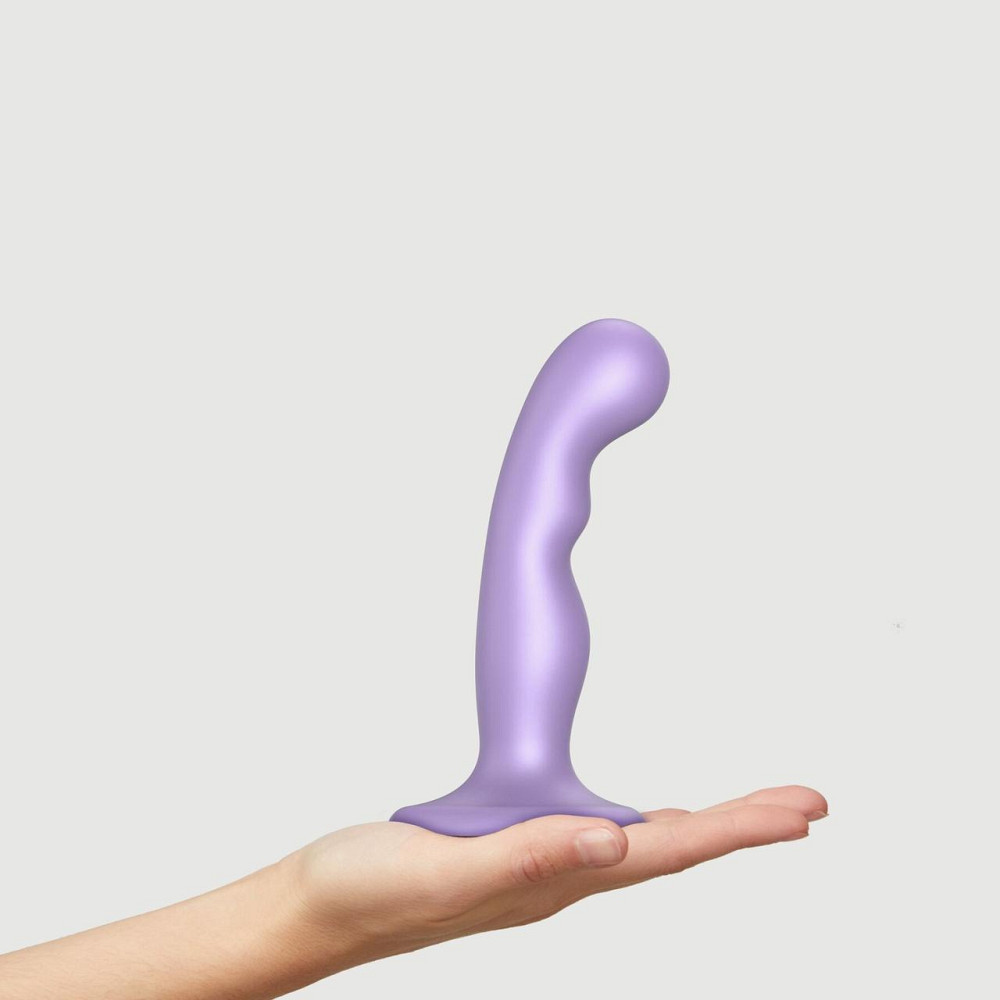 Насадка для страпона Strap-On-Me Dildo Plug P&G Lilas Metallic S Sex Aura Київ - фото 2