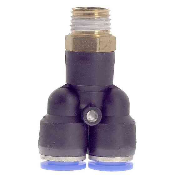 Штуцер цанговий (Y-подібний) Ø 8 мм МТ 1/4" SIGMA (7027811) Рівне