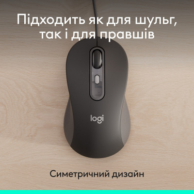 Мышка Logitech Signature M520 for Business USB-C Graphite (910-007511) Винница - изображение 5