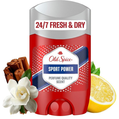 Антиперспирант Old Spice Sport Power 50 мл (8700216658867) Винница - изображение 2