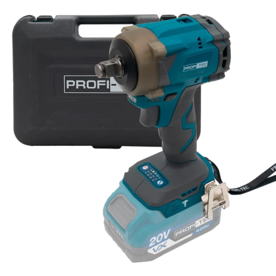 Мощный аккумуляторный гайковерт PROFI-TEC PPTW4520 POWERLine : бес АКБ (007883) Киев