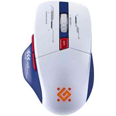 Мышка Defender Tisa GM-126 LED Wireless/Bluetooth White/Blue (52126) Винница