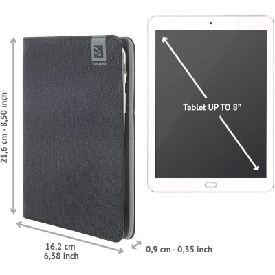 Чохол до планшета Tucano Vento Universal 7-8&quot; black (TAB-VT78) Вінниця - фото 5