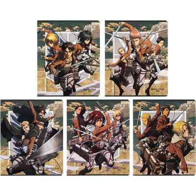 Тетрадь Kite Attack on Titan, 24 листа, клетка (AT24-238) Винница