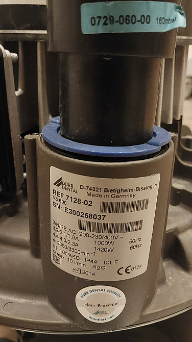 Вакуумна помпа DURR DENTAL VS 600 Луцьк - фото 4