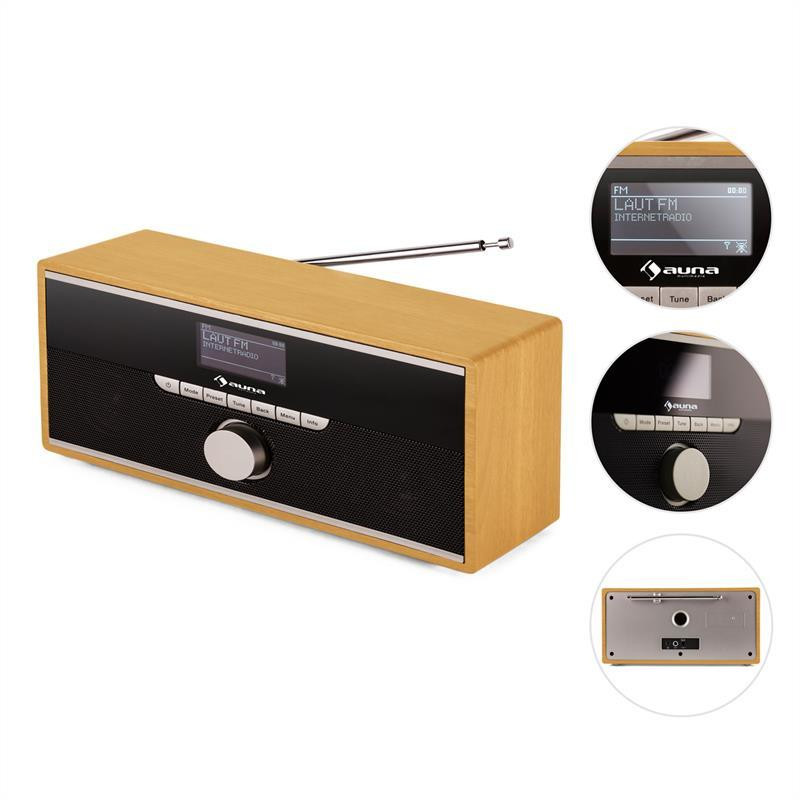 Weimar DAB радио Интернет-радио Bluetooth DAB + FM будильник портативный (Германия, читать описание) Ровно - изображение 5