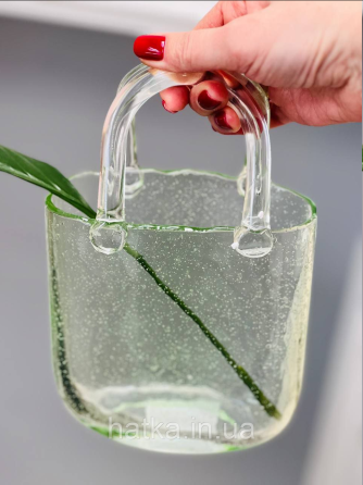 Ваза маленькая стеклянная 