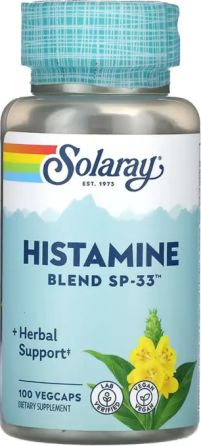 Суміш гістаміну Solaray Histamine Blend SP-33 100 вег капс Київ