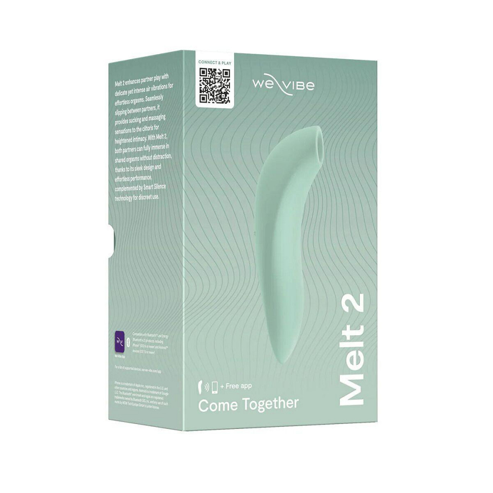 Вакуумный смарт-стимулятор для пар We-Vibe Melt 2 Sage Sex Aura Киев - изображение 10
