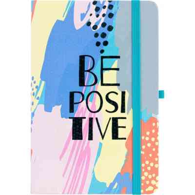 Книга записная Optima Be Positive А5 128 листов линия (O20812-37) Винница