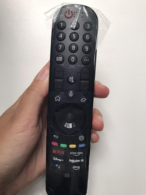 Пульт LG черный оригинальный bluetooth смарт голосовой MR22GN  для тв LG телевизора универсальный Каменское - изображение 2