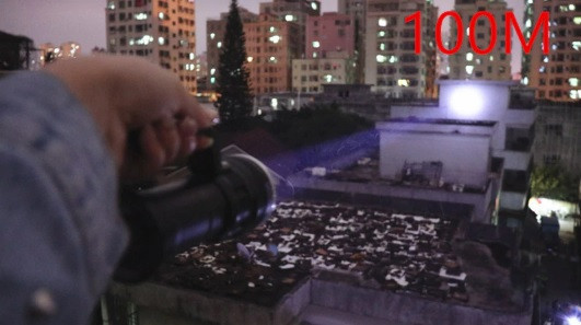 Фонарик аккумуляторный ручной BL-801 (Черный) Винница - изображение 10